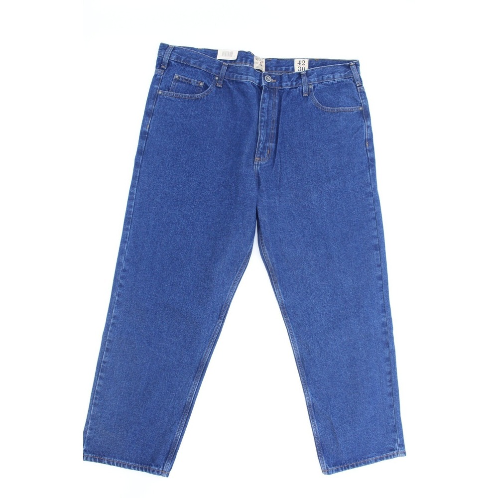 Red Head Bass Pro Jeans Men Size 42x30 Classic Relaxed Fit  Blue Denim NWT